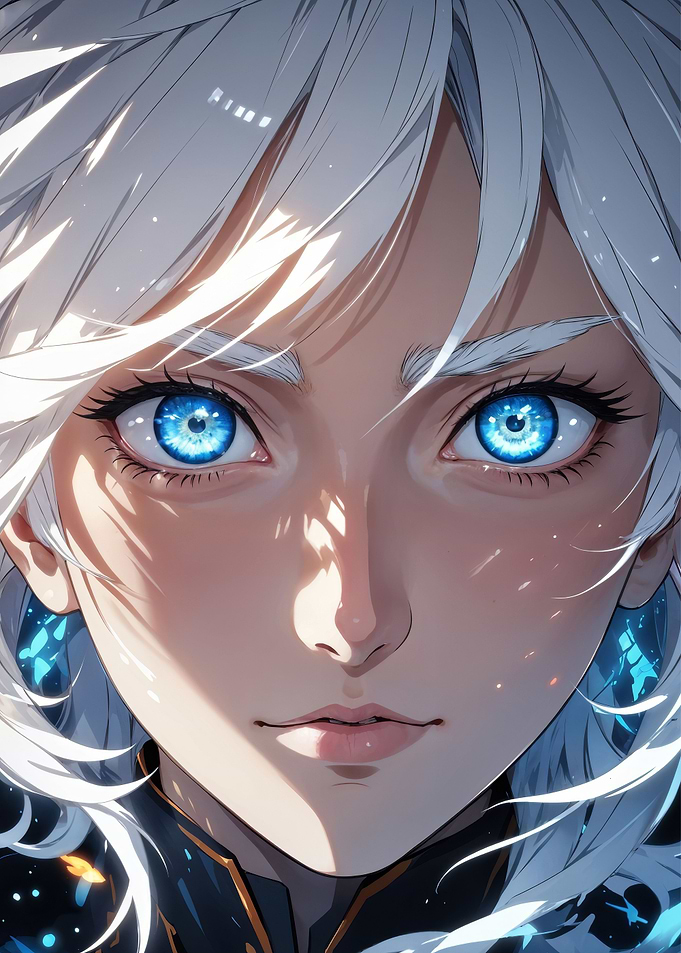 anime girl ice princess