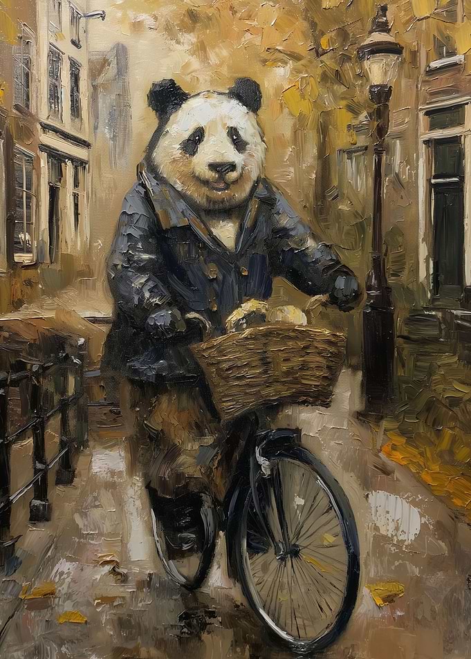 Panda Amsterdam Bicycle