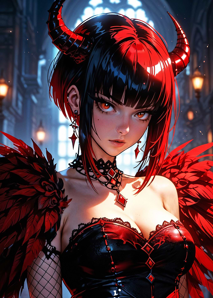 Horned Punk Princess