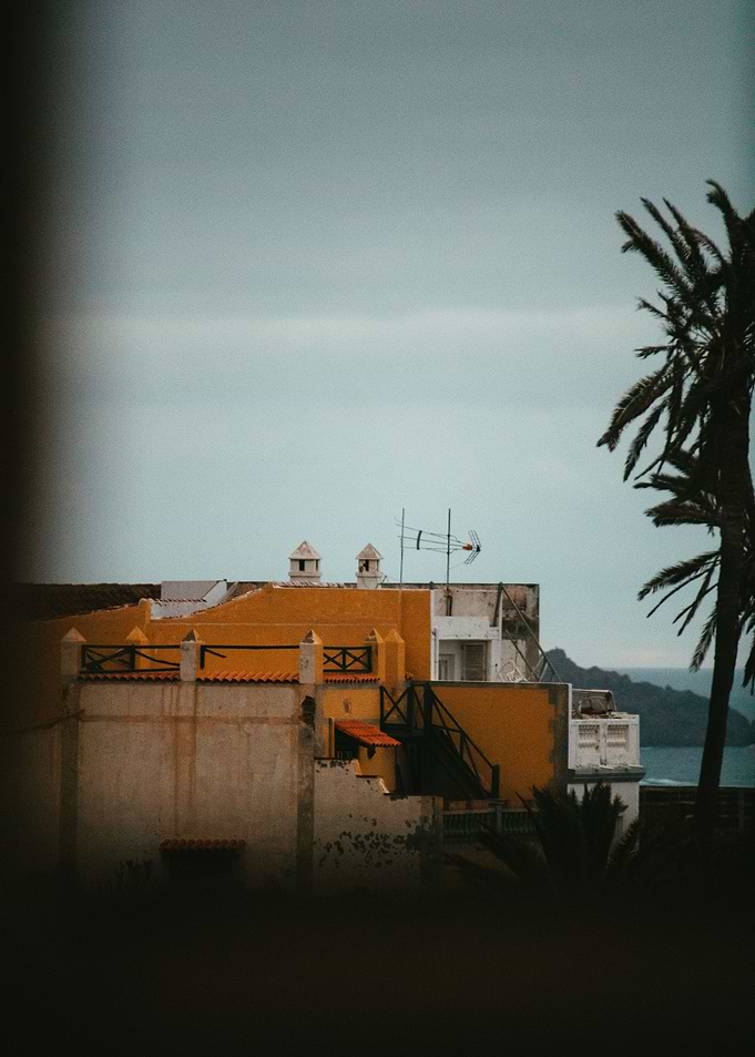 Yellow Coastal House