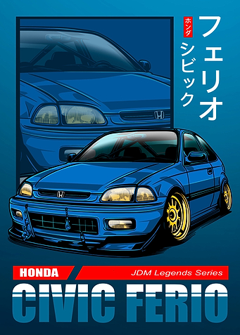 Civic Ferio JDM Legends