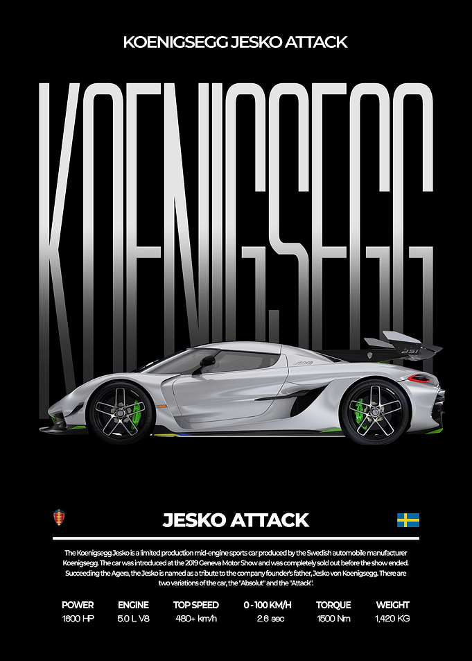 Koenigsegg Jesko Attack