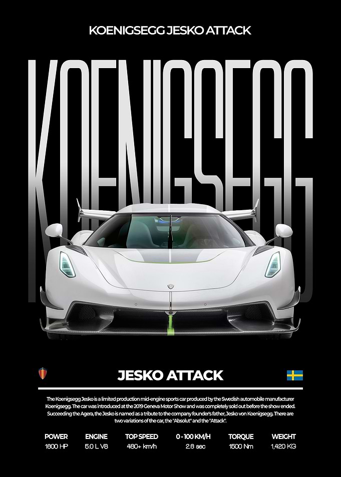 Koenigsegg Jesko Attack