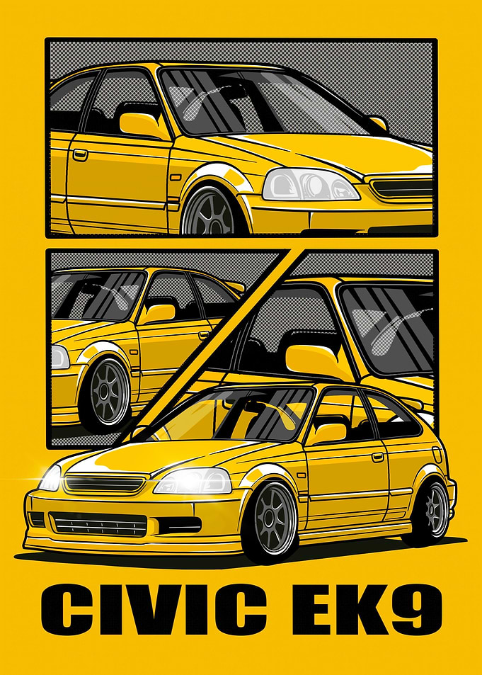 Civic EK9 JDM Legends