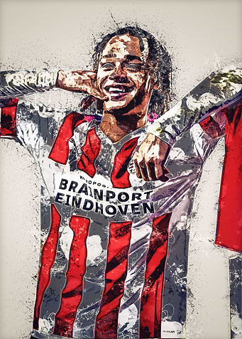 Xavi Simons Painting