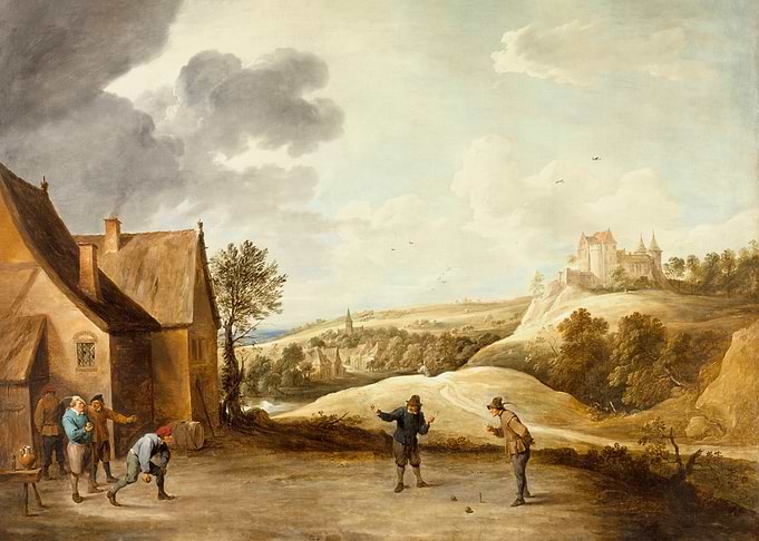 Landscape with Peasants