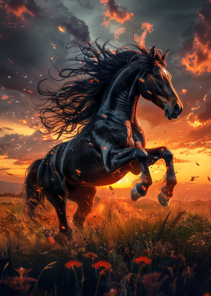 Horse Scenery
