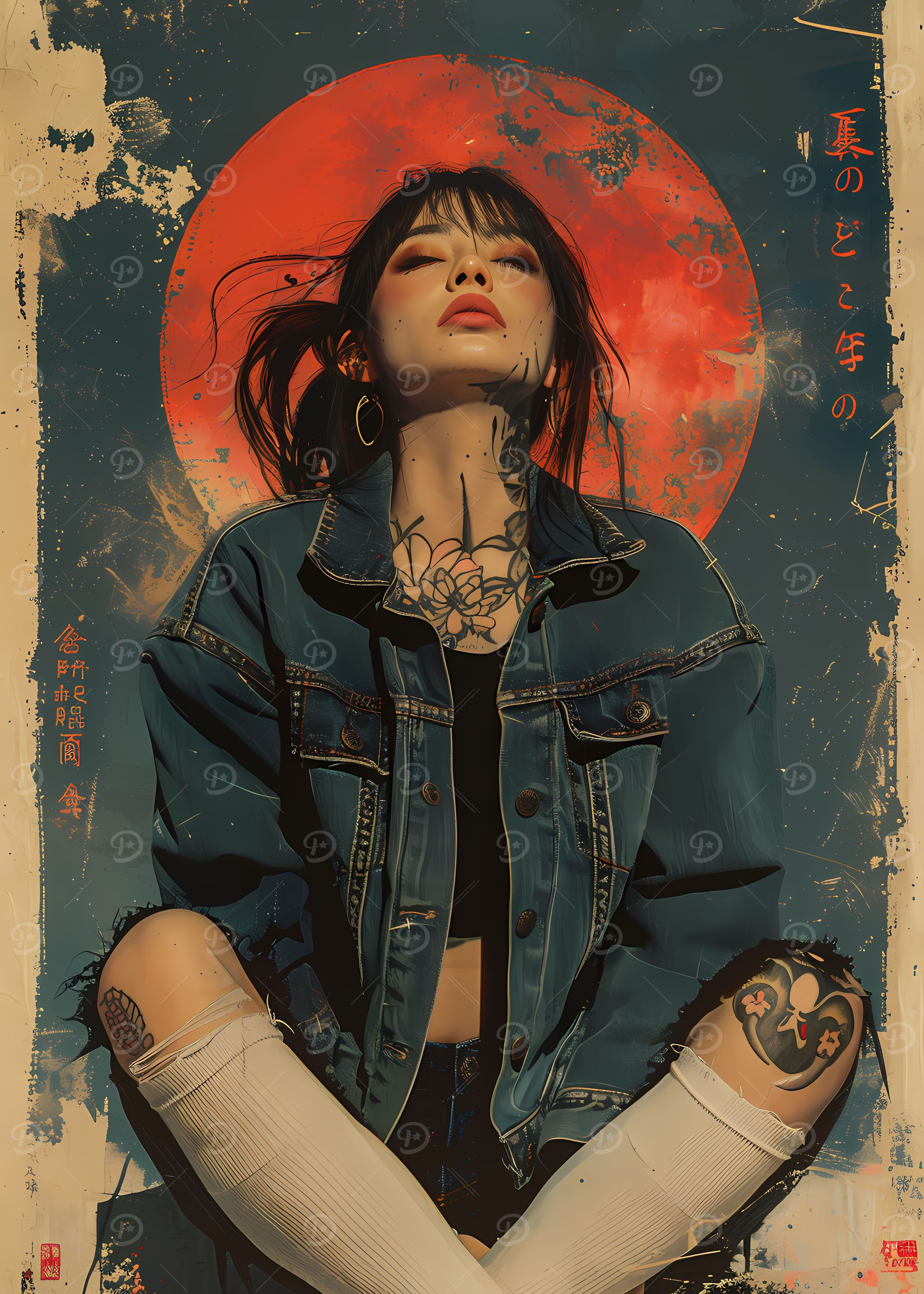Retro Japanese Beauty