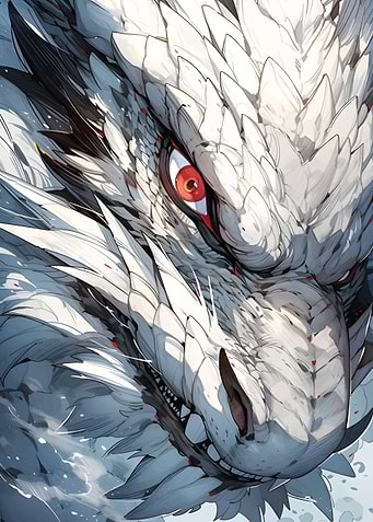 white dragon