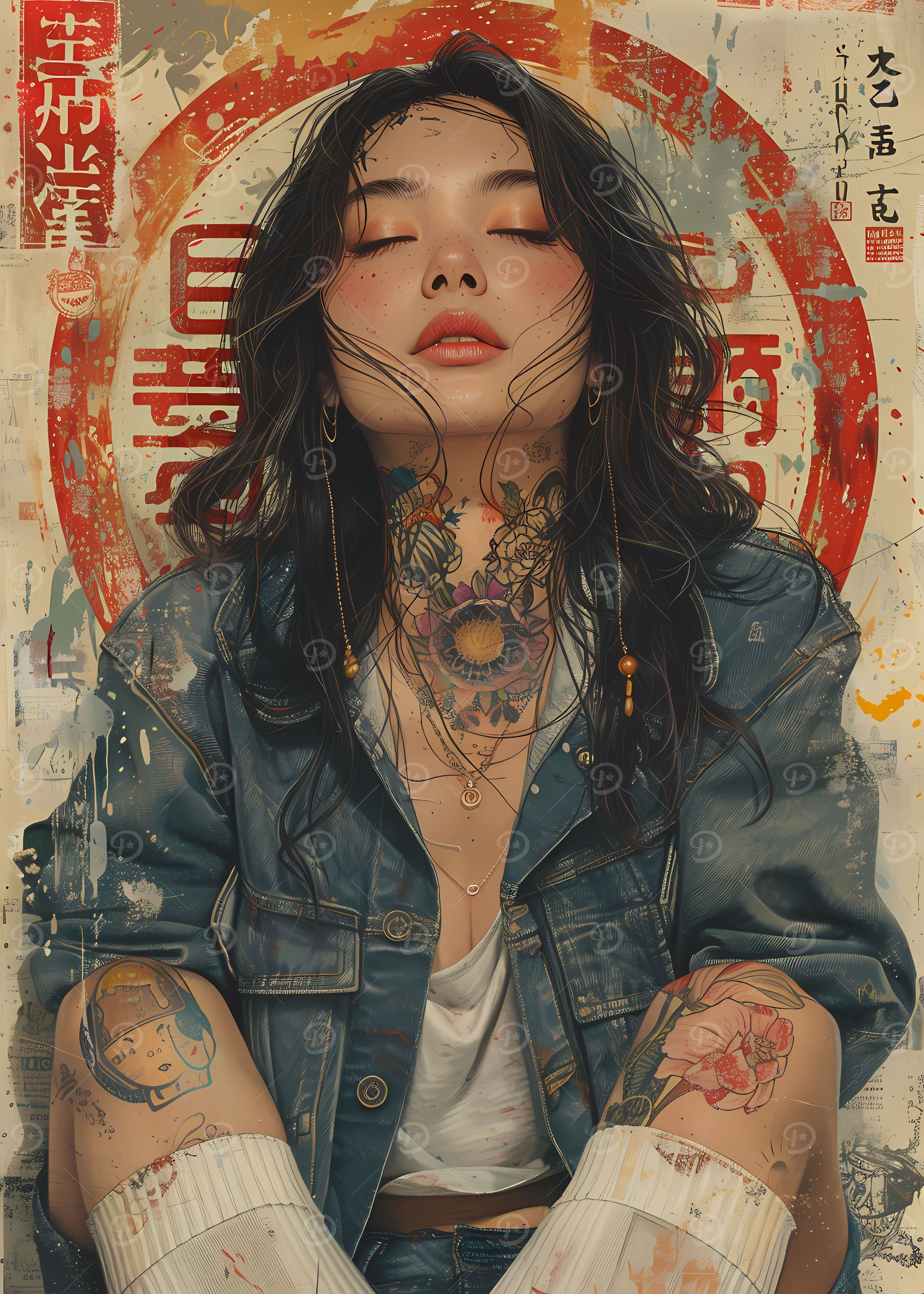 Retro Japanese Beauty