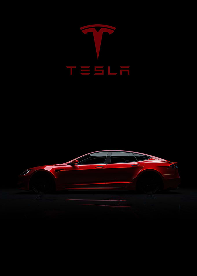 Tesla Model S Red Cars