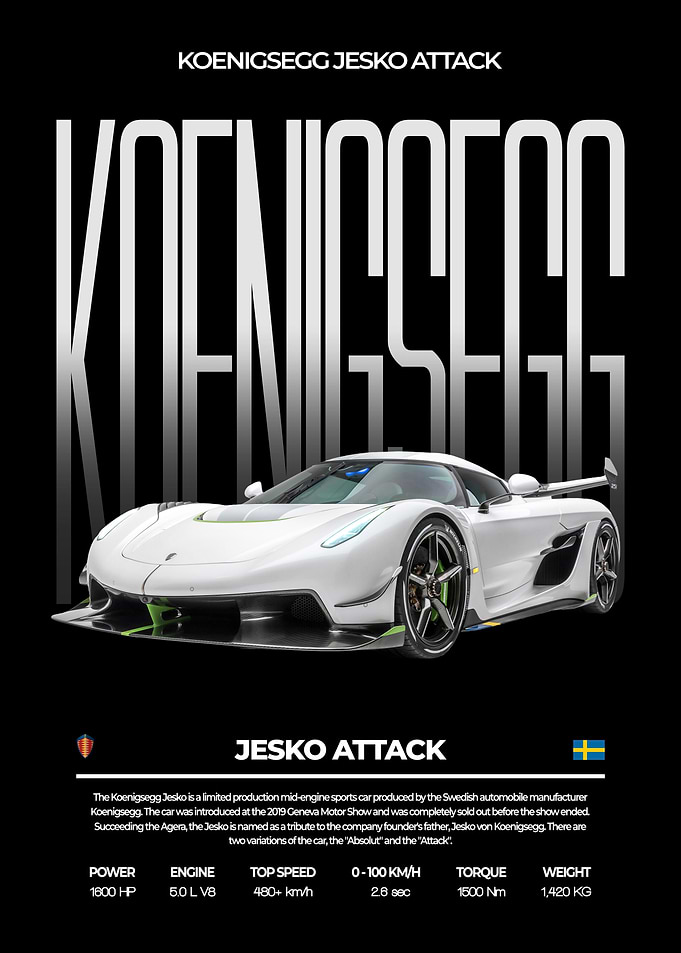 Koenigsegg Jesko Attack