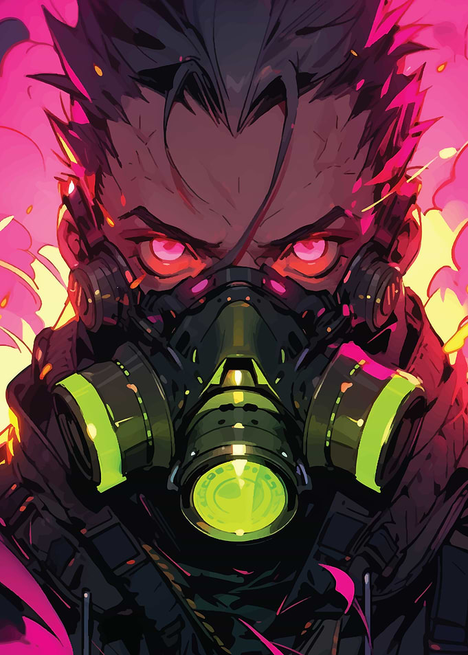 Anime Monster Cyberpunk