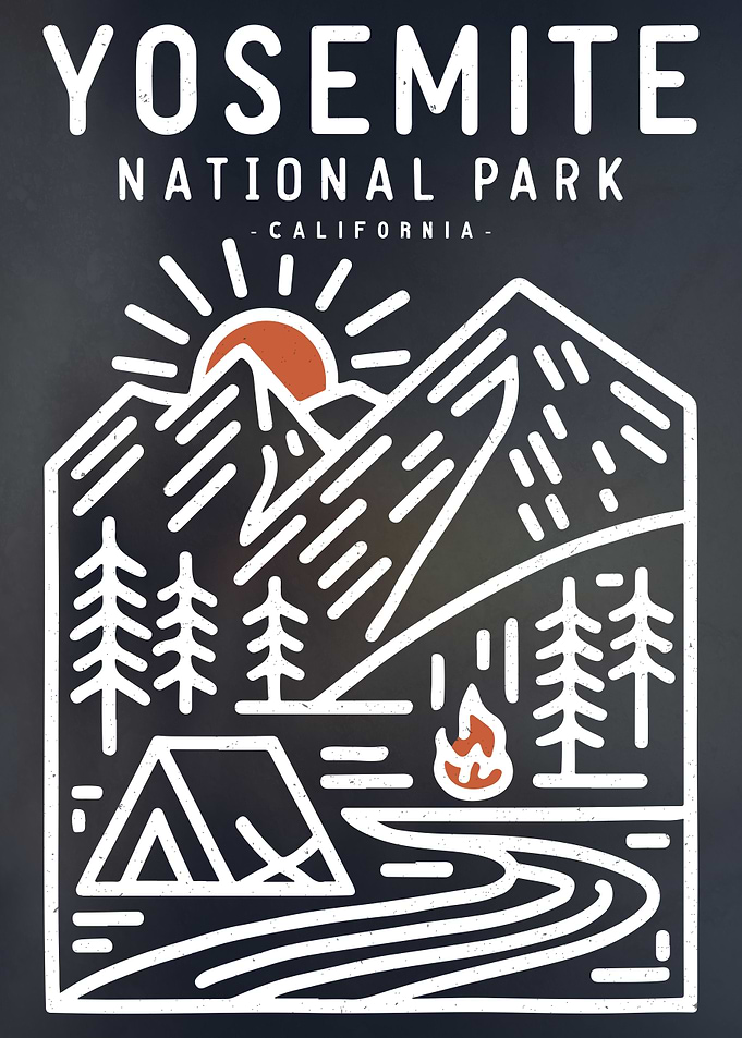 Yosemite National Park Art