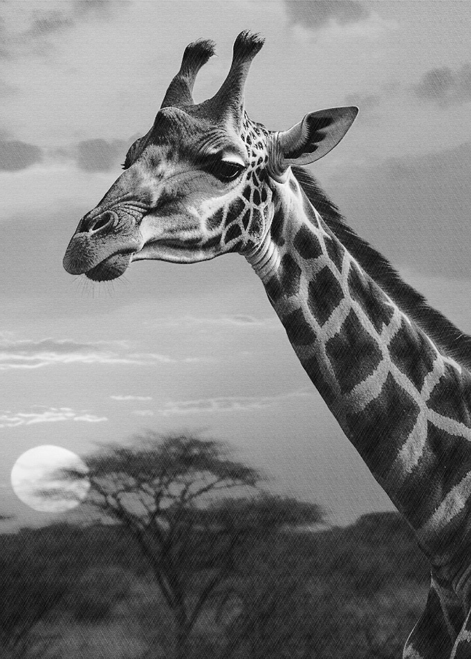 The giraffe