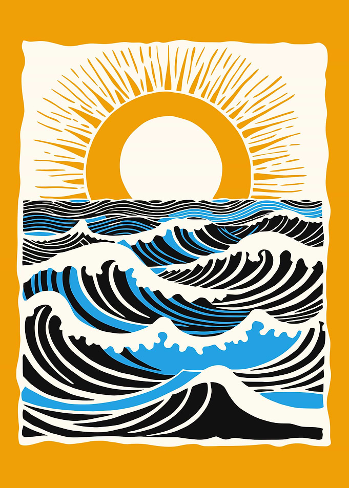 Sunset Scenic Art