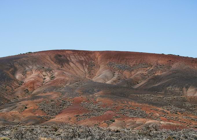 Colorful Volcanic Hill