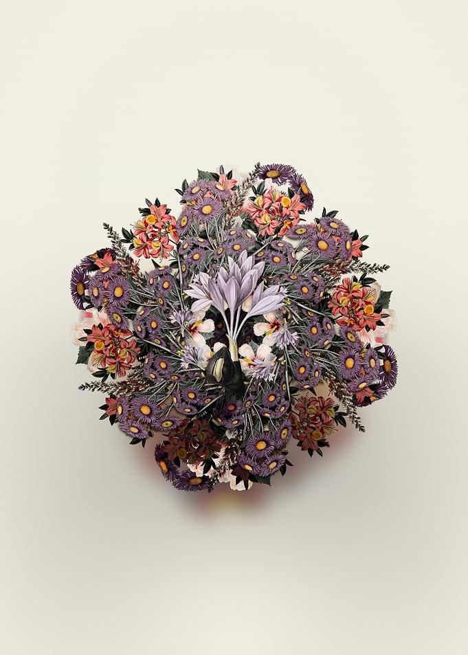 Autumn Crocus Wreath