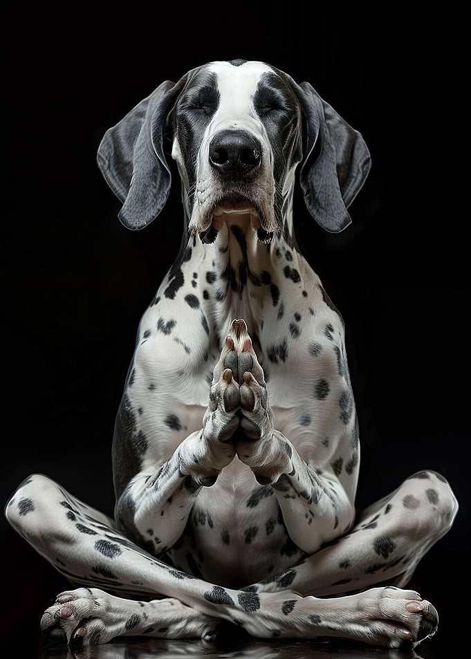 Great Dane Yoga Relax