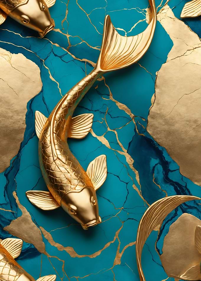 Golden Koi Kintsugi