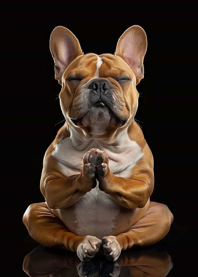 Bulldog Yoga Relax