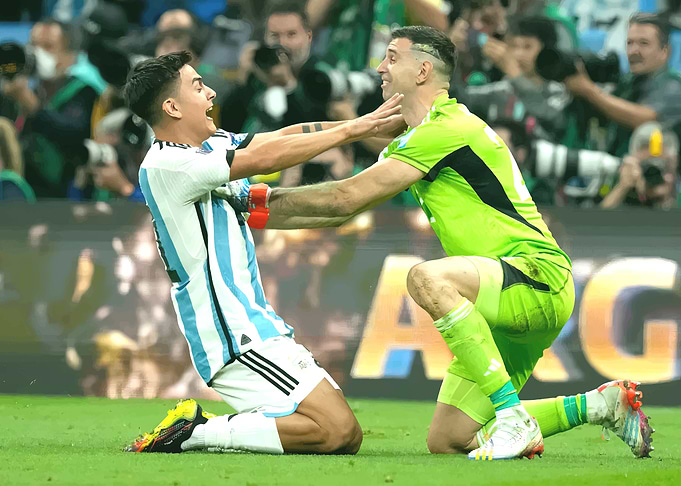 Dybala and Martinez
