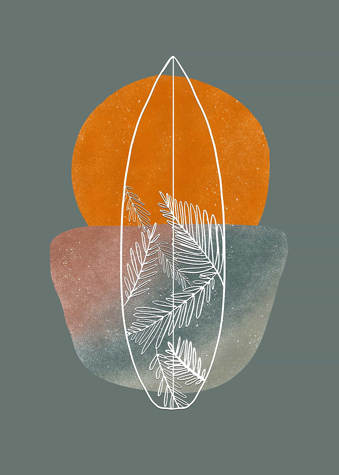 Boho Surfboard
