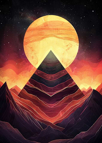 pyramid Futuristic SciFi