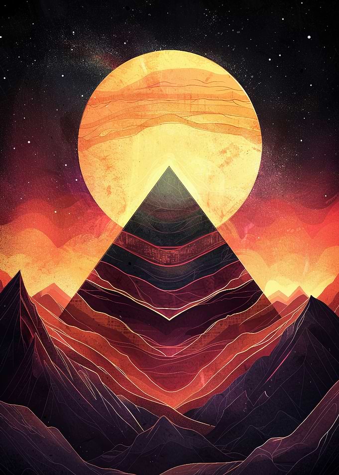 pyramid Futuristic SciFi