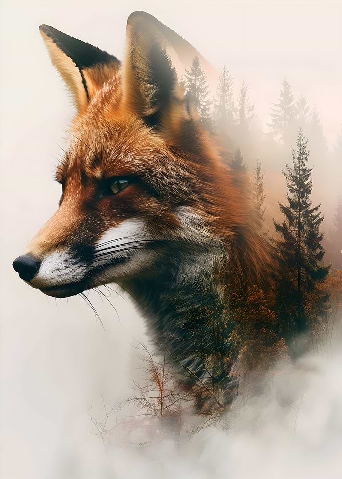Fox Forest Gaze