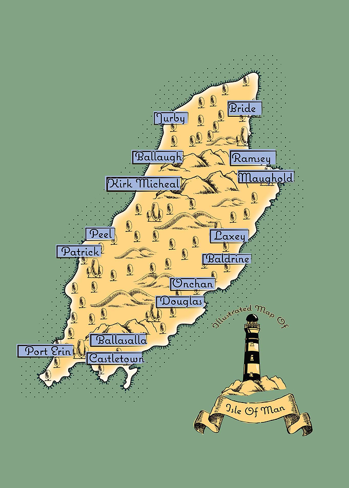 Isle Of Man Map