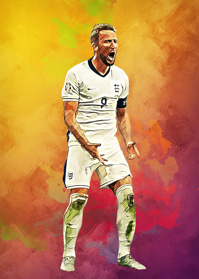 Harry Kane Paint