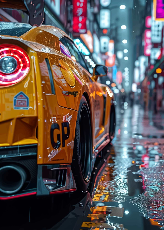 Nissan GTR at The City