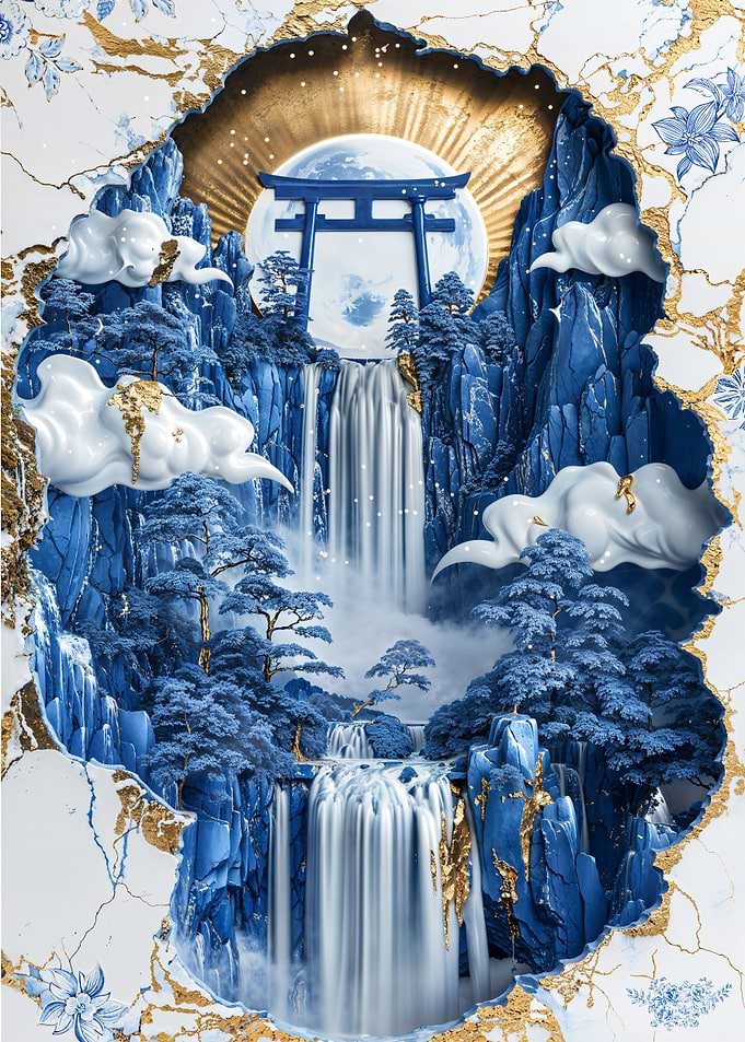 Porcelain Gateway to Peace