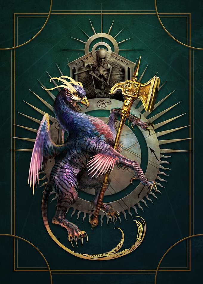 Gryph Rampant Emblem
