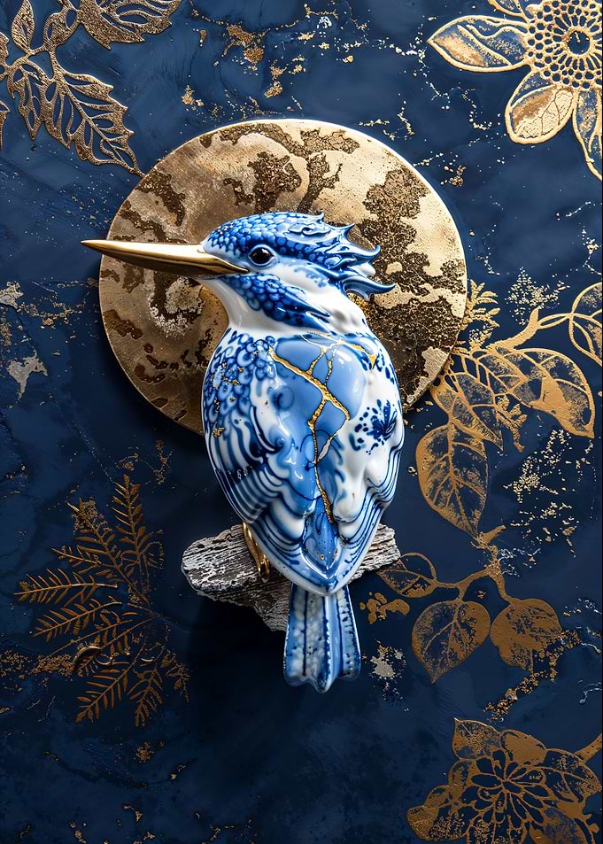 Kintsugi Kingfisher