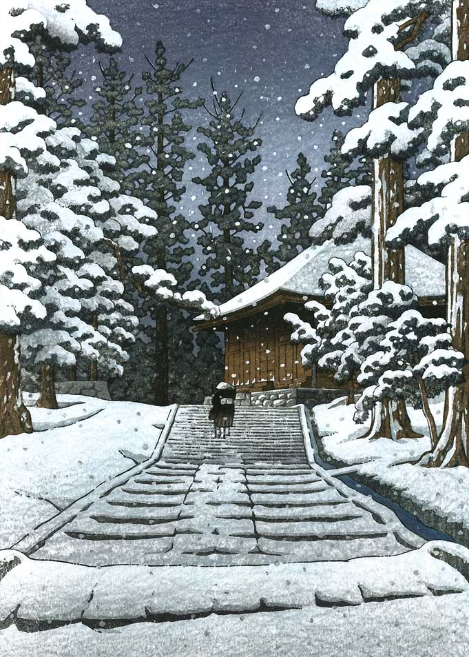 Konjikido in Snow