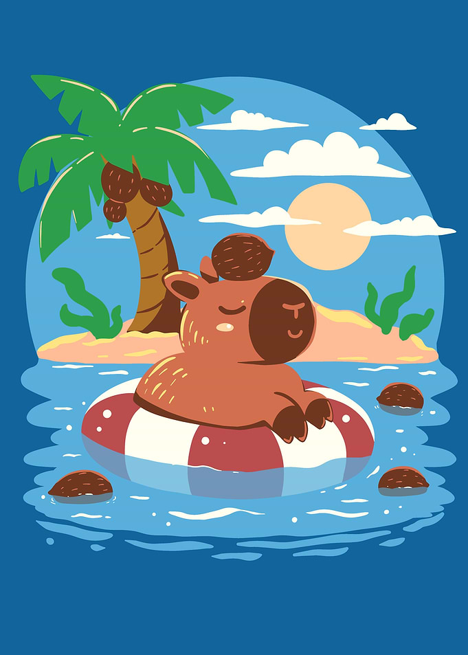 Summer Capybara