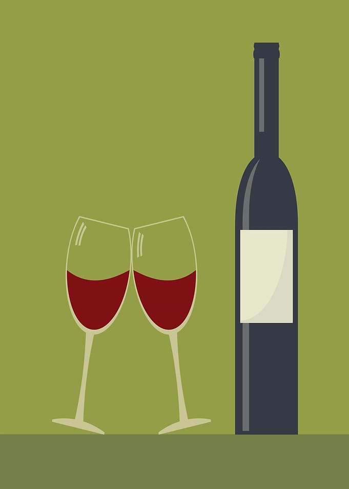 Red Wine Artwork