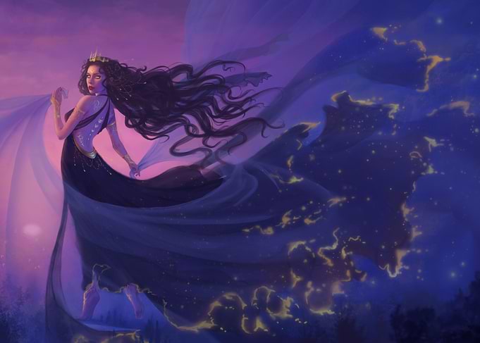 Nyx goddess of the night