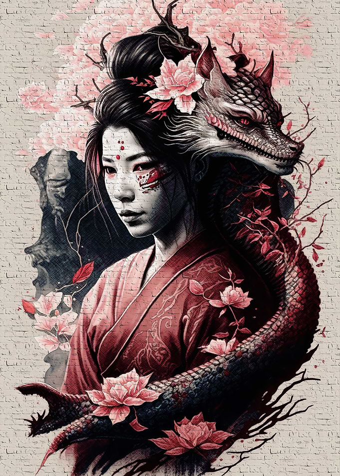 Geisha Dragon