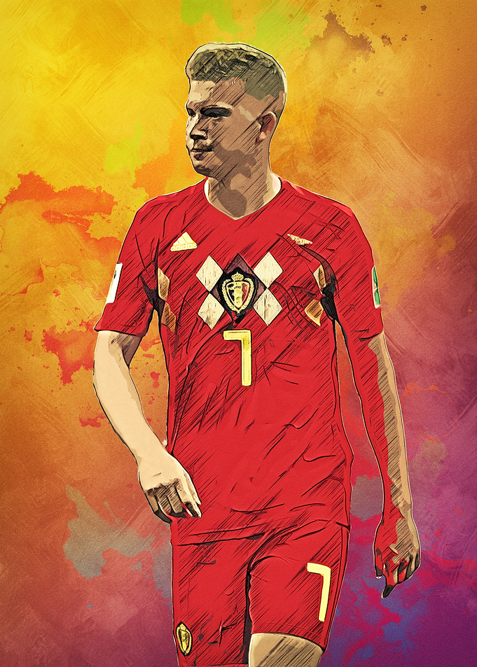 Kevin de Bruyne Abstract