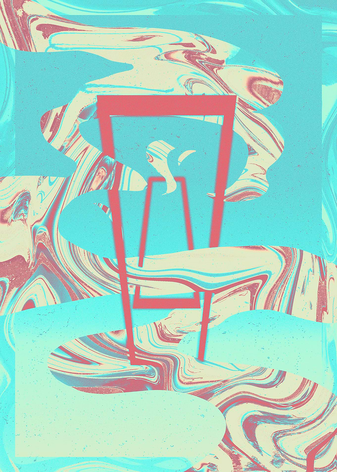 Abstract Painting InWater