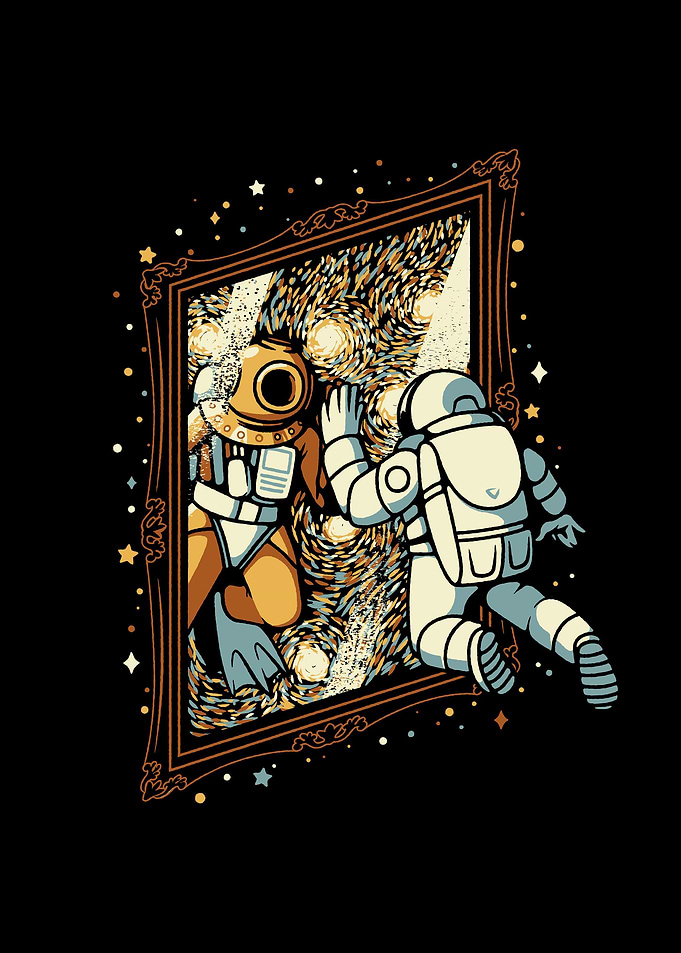 Scuba Diver Astronaut