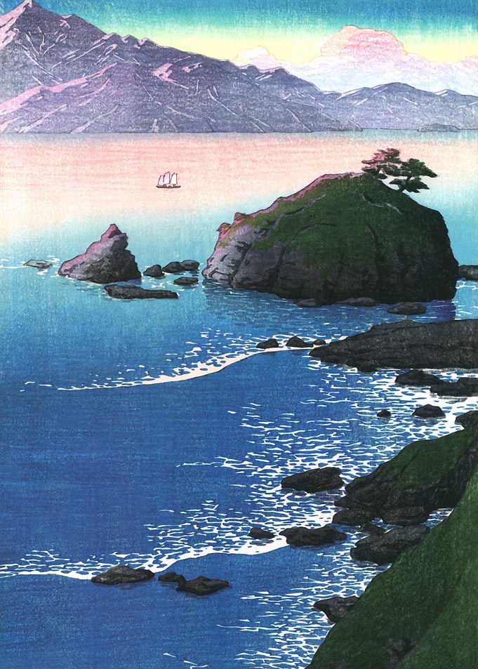 Kude Beach in Wakasa
