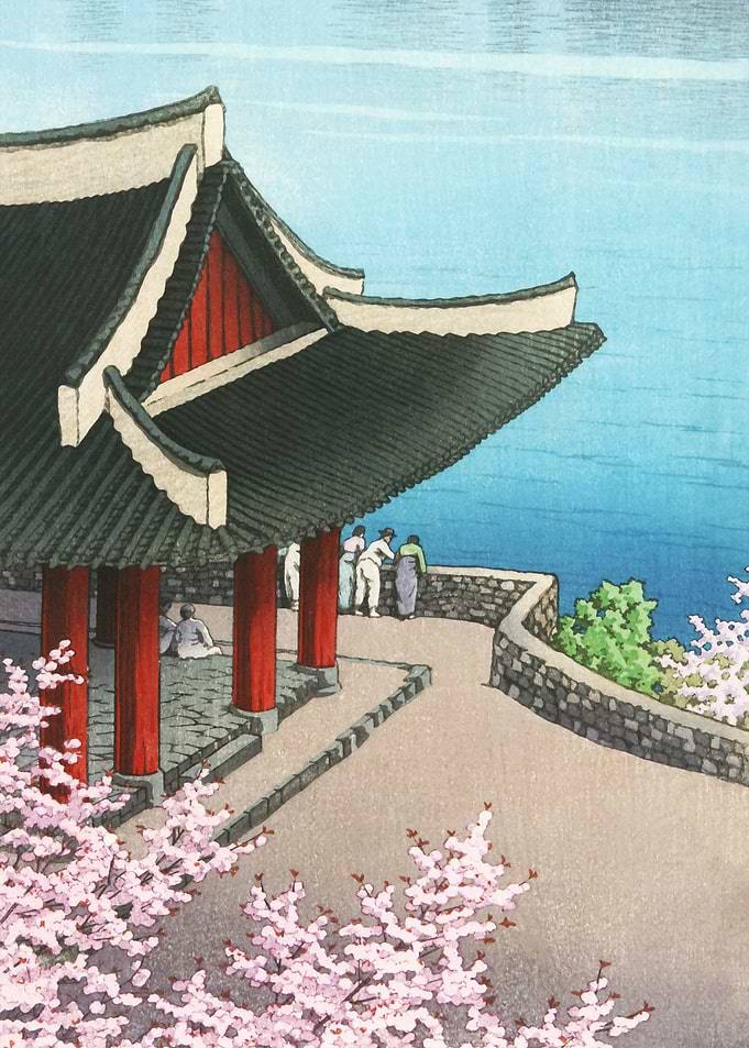 Spring at Botandai Tower