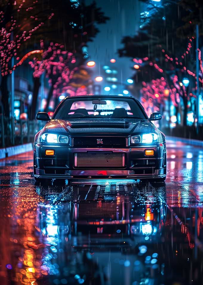 Nissan Skyline Neon Street