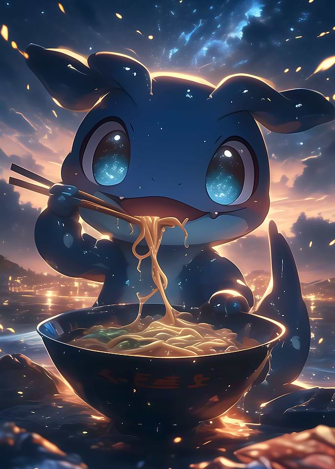 Adorable Fishy Ramen