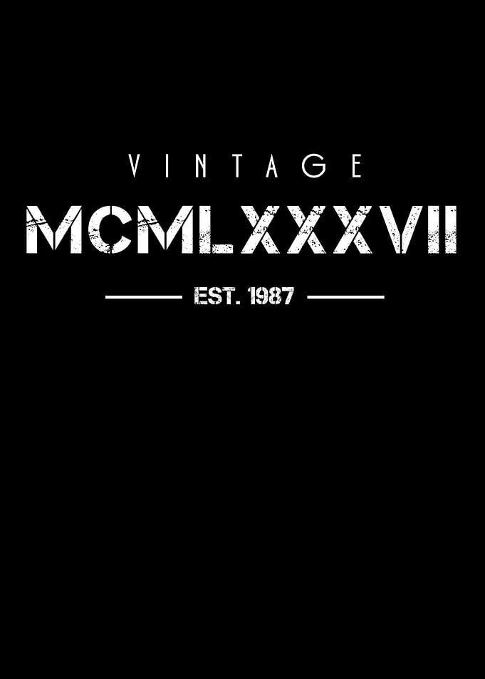 Born in 1997 Roman Numeral