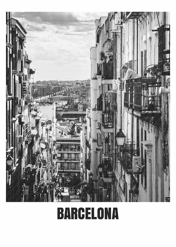 Downtown barcelona